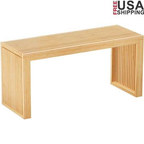 Bamboo bench indoor outdoor - bamboo,