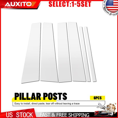 Mirror chrome pillar - mirror, post
