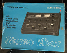 1980s realistic stereo mixer - 1980s,