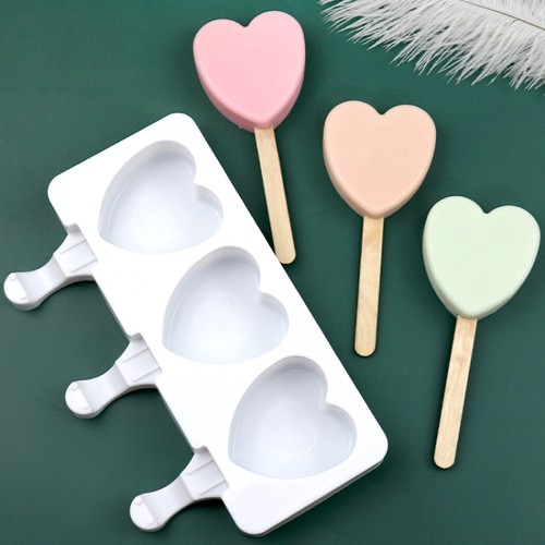 Heart shape silicone mould for - shape,