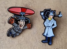 Inspector Gadget Metal Enamel