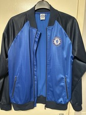 Chelsea FC Track/Bomber Style Jacket Official Merchandise