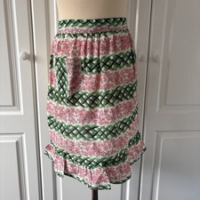 Vintage Wiltex Green & Pink