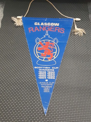 Rangers football pennant - fc,