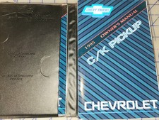 1995 Chevrolet CK C/K Pickup Truck Owners Manual Original + Case