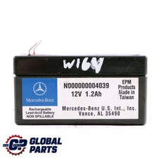Mercedes ML GLC W164 X164 W204 Additional Backup Battery 12V 1.2Ah N000000004039
