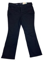 NYDJ Womens Black Denim