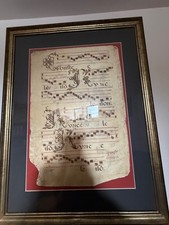 Framed gregorian chant - framed,
