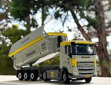Volvo FH5 sleeper cab electric tipper trailer "Boskalis" WSI truck models 1:50