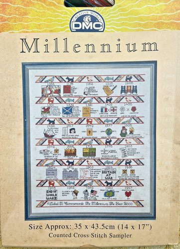 Dmc millenium cross - millenium, stitch