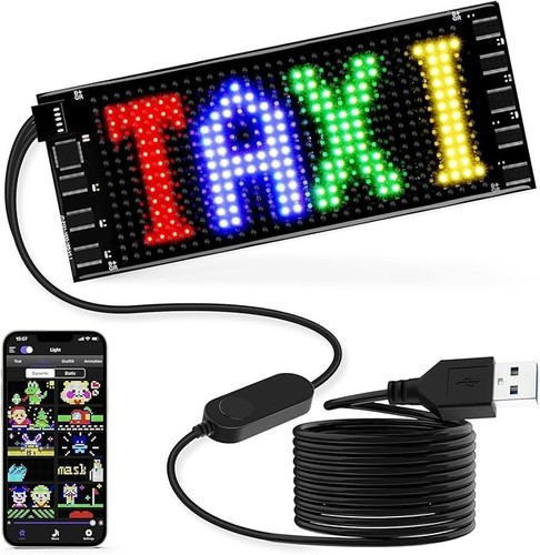Car led scrolling display - car,