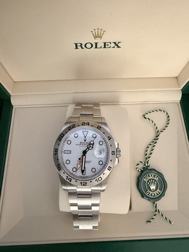 Rolex explorer white - ii,