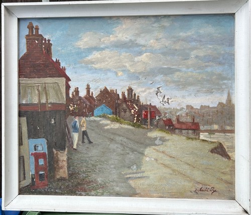 Large original oil painting - original,