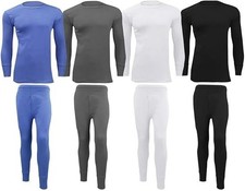 Mens Thermal Long Johns Top T