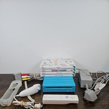 Nintendo Wii Blue Console with