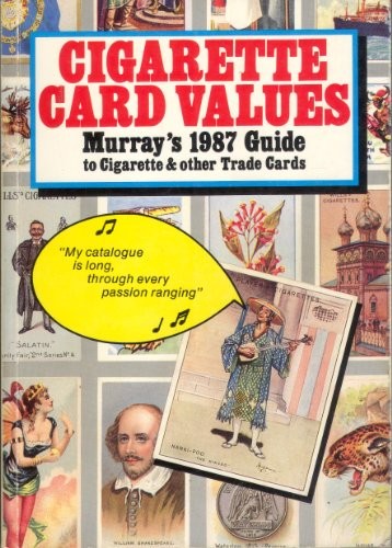 Cigarette card values - cigarette,
