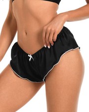 Silky Satin Low Rise Fluted