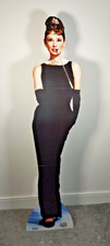 AUDREY HEPBURN LIFESIZE CARDBOARD CUTOUT STANDEE STANDUP  BREAKFAST AT TIFFANY`S