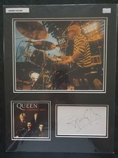 ROGER TAYLOR - Signed 16x12