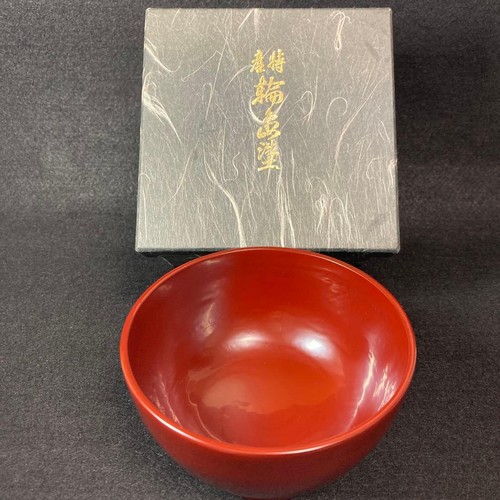 Japanese wajima lacquer soup - lacquer,