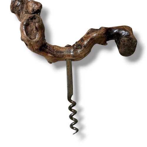 Antique wooden corkscrew - antique,