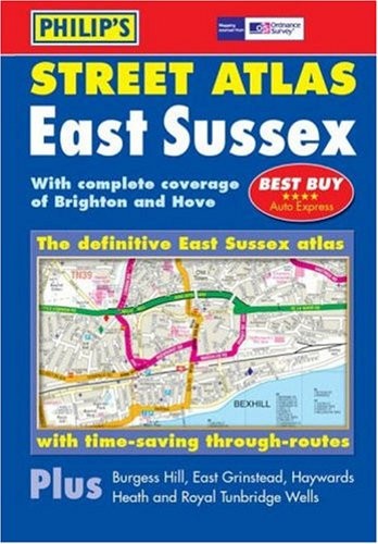Street atlas east - east, sussex