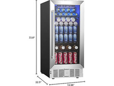 15 Inch Beverage Refrigerator