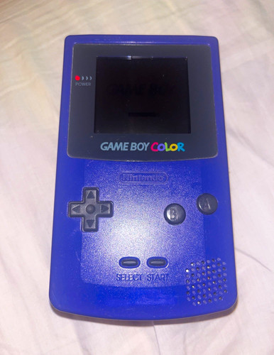 Game boy color purple - game,