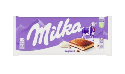Milka yoghurt alpine - yoghurt,