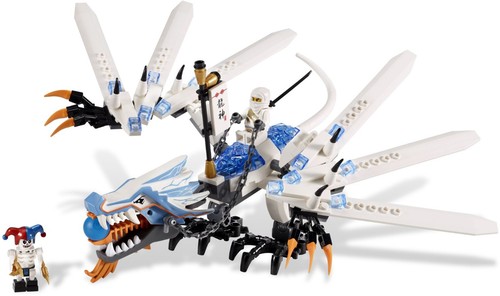 New ninjago ice dragon - new, attack