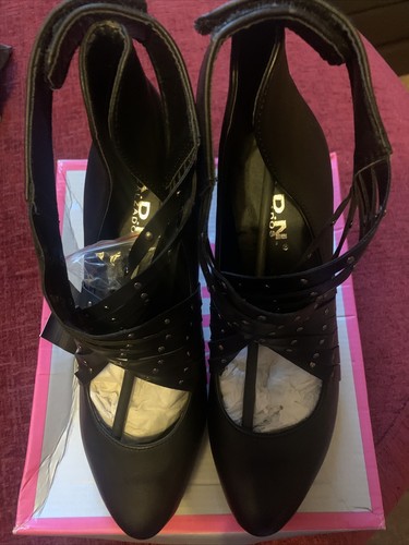 Womens black stiletto shoes - womens,