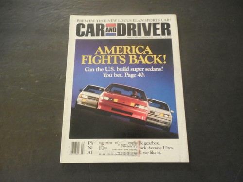Car and driver mar 1991 - car, can
