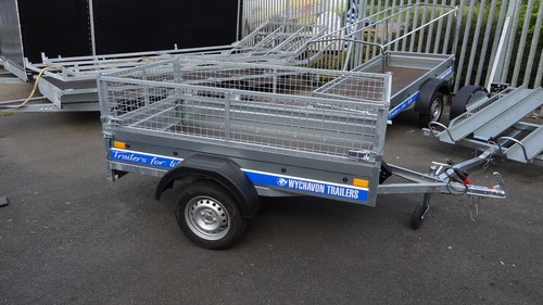 Car trailer 6x4 mesh sides - 6x4,