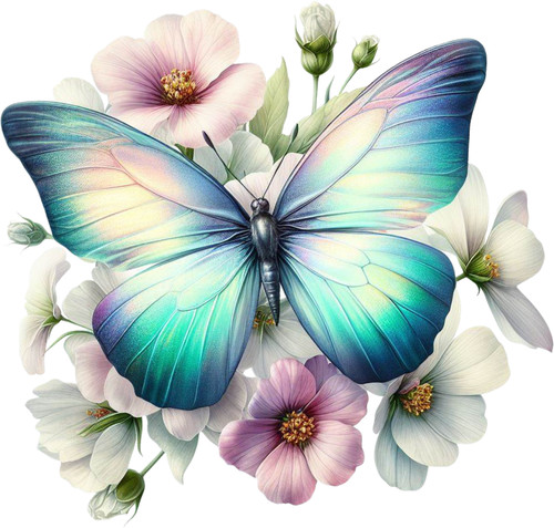 Floral flowers vinyl - flowers,