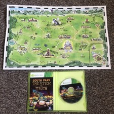 South Park The Stick of Truth w RARE POSTER! | Microsoft Xbox 360 Game Complete