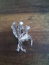 Vintage silver toned scottish - silver-toned,