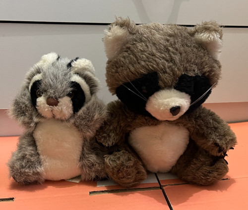 Vintage raccoon 1980 - 2x,