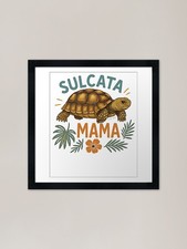 Sulcata Mama Tortoise Mom Tort