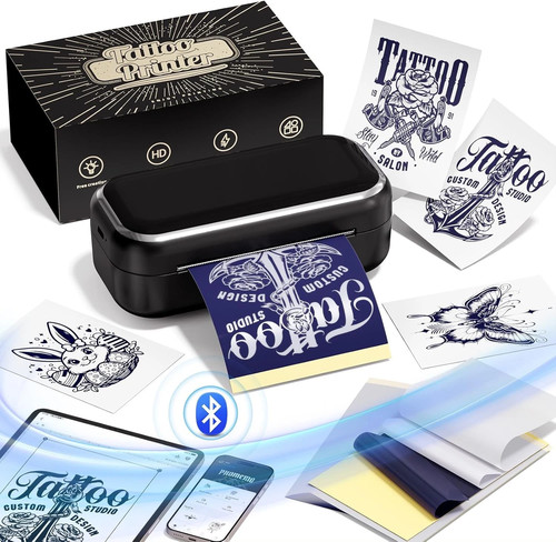 Tattoo stencil printer - stencil,
