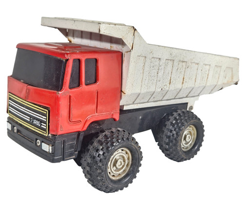 Vintage gozan turbo dump truck - dump,