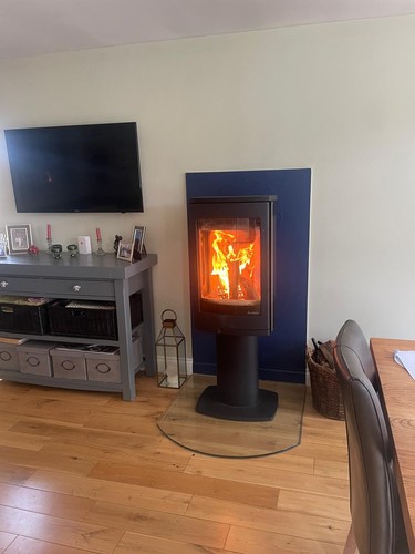 Nordpeis wood burning stove - wood,