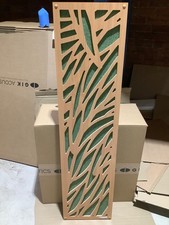 2x GIK Impression Series 30x120x5cm - Fair Isle/Wavy Leaves Beech