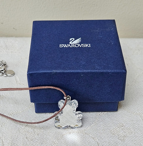 Swarovski crystal mini teddy