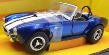 Ertl 1/18 Scale Model Car 32237 - 1965 Shelby Cobra - Blue
