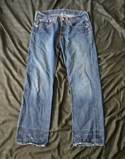 Mens Jeans Blue Levis Levi Strauss 34W 32L 901 Blue