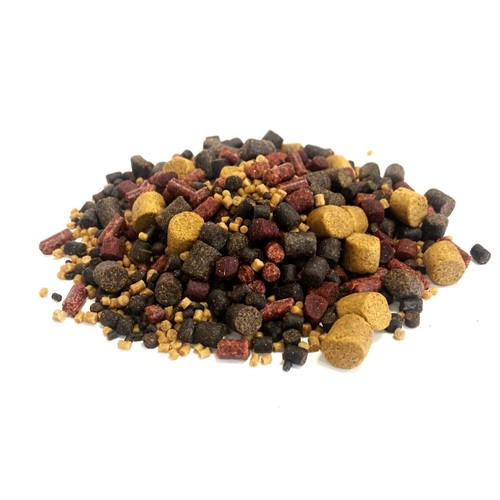 Mixed sinking fishing pellets - mixed,