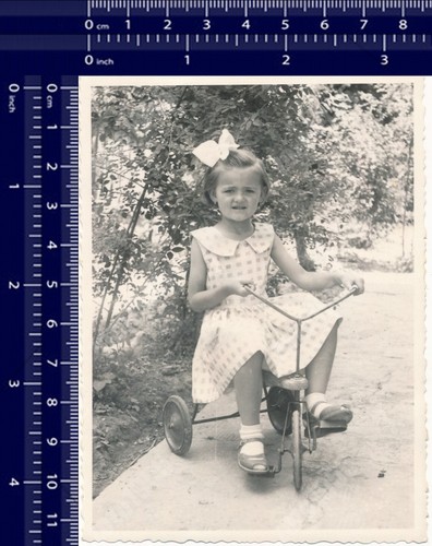 Girl riding tricycle - girl,