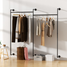 Industrial Pipe Clothing Rack
