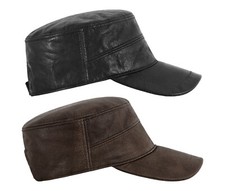Men's Army Military Cap Flat