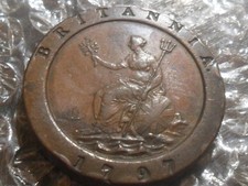1797 George III "Cartwheel" Two Pence.